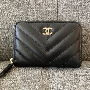 Chanel Chevron Wallet